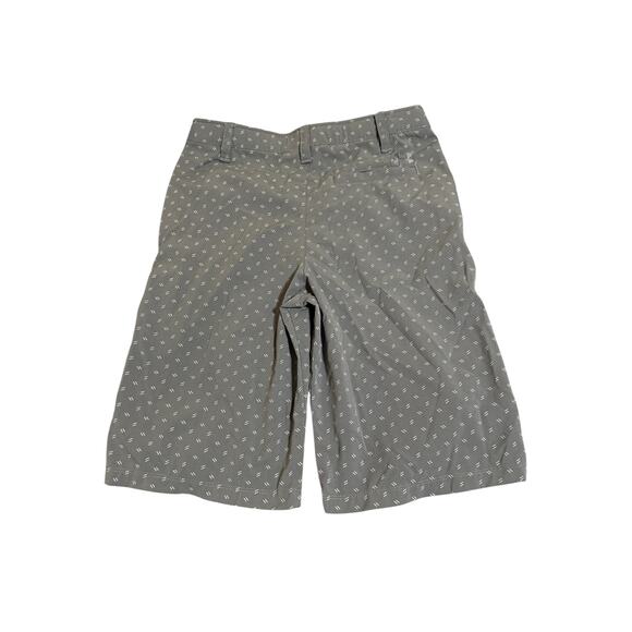 Under Armour HeatGear Armour Printed Youth Size Large Shorts Gray 11” Inseam‎ - Picture 3 of 10